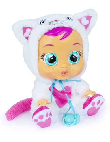 Cry Babies - Doll with Daisy the cat TOY91658 IMC Toys | Futurartshop.com