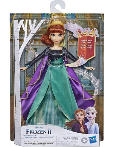 Frozen 2 - Bambola Anna cantante con vestito da sera HASE97171030/E8881 Hasbro | Futurartshop.com