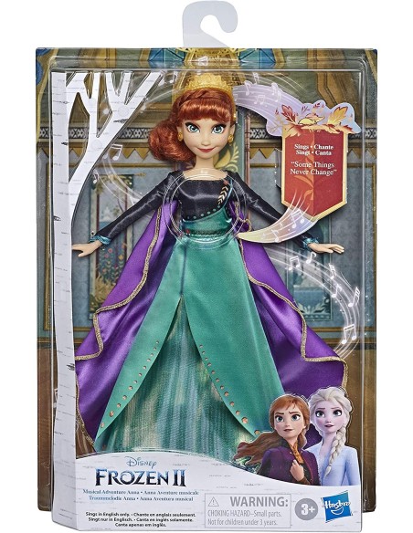 Frozen 2 - Bambola Anna cantante con vestito da sera HASE97171030/E8881 Hasbro | Futurartshop.com