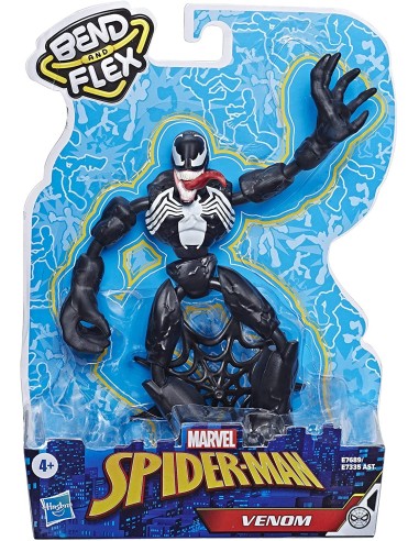 Spider-Man - Personaggio Venom Bend And Flex HASE73355L00/E7689 Hasbro | Futurartshop.com