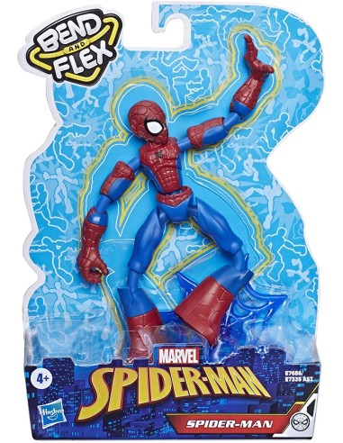 Spider-Man - Personaggio Spider-Man Bend And Flex HASE73355L00/E7686 Hasbro | Futurartshop.com