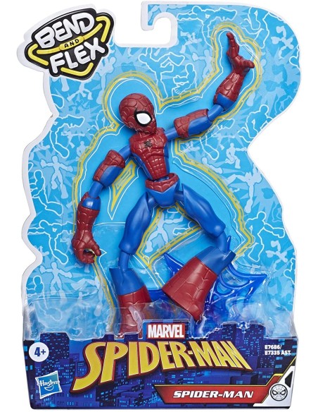 Spider-Man - Personaggio Spider-Man Bend And Flex HASE73355L00/E7686 Hasbro | Futurartshop.com