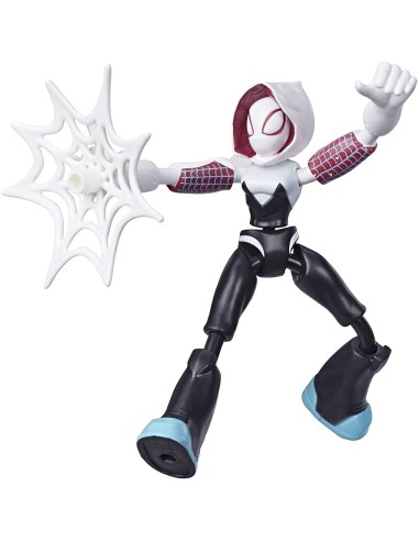 Spider-Man - Personaggio Ghost-Spider Bend and Flex HASE73355L00/E7688 Hasbro | Futurartshop.com