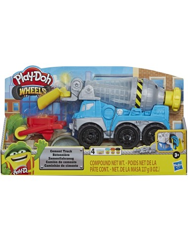 Play-Doh - Wheels PlaySet Autocarro Betoniera HASE68915L00 Hasbro | Futurartshop.com
