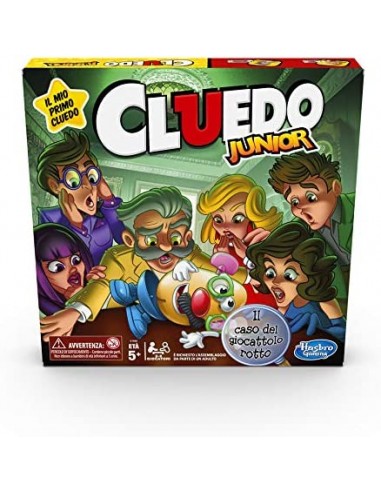 El Juego Del Cluedo Junior De Actualización C12934560 Hasbro- Futurartshop.com