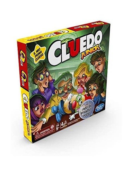 El Juego Del Cluedo Junior De Actualización C12934560 Hasbro- Futurartshop.com