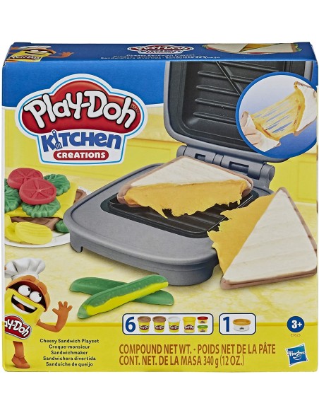 Play-Doh kitchen creations Sandwich Formaggioso HASE76235L00 Hasbro | Futurartshop.com