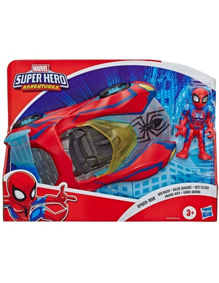 Super Hero Adventures Vehicle with Spider-Man panther road race HASE6223EU41/E7932 Hasbro | Futurartshop.com