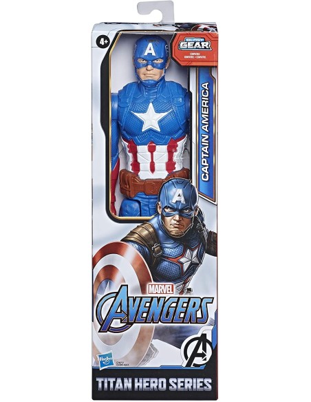 Avengers Titan Hero Character - Captain America New HASE7877ES00 Hasbro | Futurartshop.com