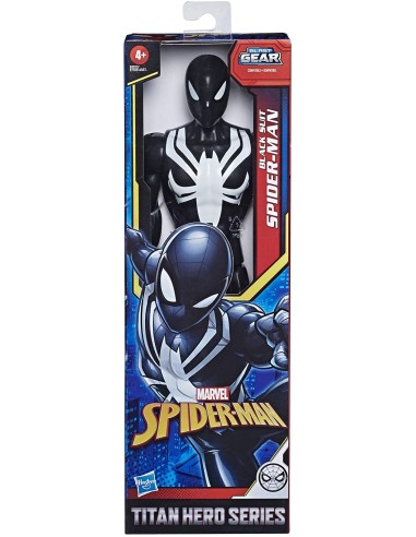 Spider-Man Character Titan Hero Black Suit HASE73295L00/E8523 Hasbro | Futurartshop.com