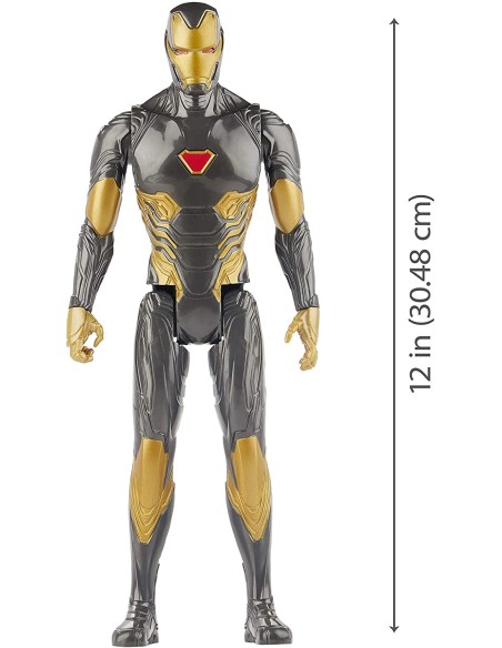 Avengers Titan Hero - Black gold Iron Man HASE7878ES00 Hasbro | Futurartshop.com
