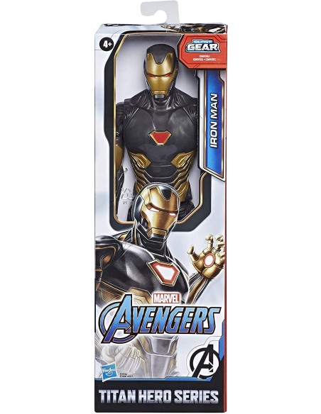 Avengers Titan Hero - Black gold Iron Man HASE7878ES00 Hasbro | Futurartshop.com