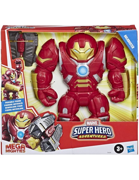 Super Hero Adventures Mega mighties Hulk Buster HASE66685L00 Hasbro | Futurartshop.com