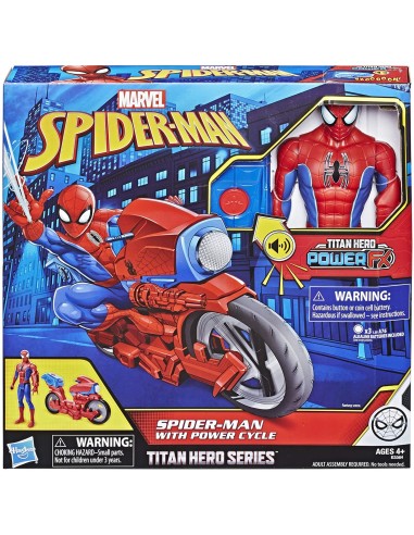 Spider-Man Titan hero electronic bike HASE3364EW00 Hasbro | Futurartshop.com