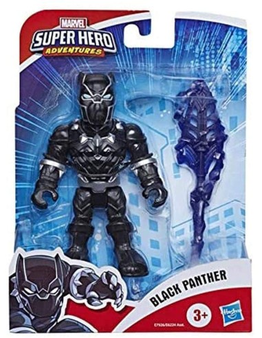 Playskool Marvel Super hero adventures Black Panther HASE6224EU41/E7926 Hasbro | Futurartshop.com