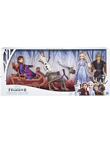 Frozen 2 - Adventure in the sleigh with 5 characters HASE5517EU40 Hasbro | Futurartshop.com