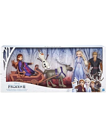 Frozen 2 - Avventura in slitta con 5 personaggi HASE5517EU40 Hasbro | Futurartshop.com