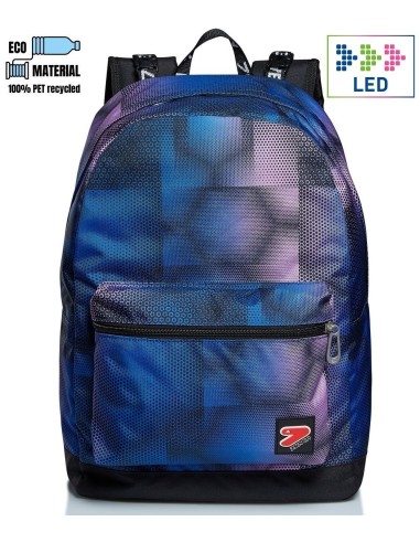 Backpack Reversible CyberSpace blue SEV201002076-300 Seven | Futurartshop.com