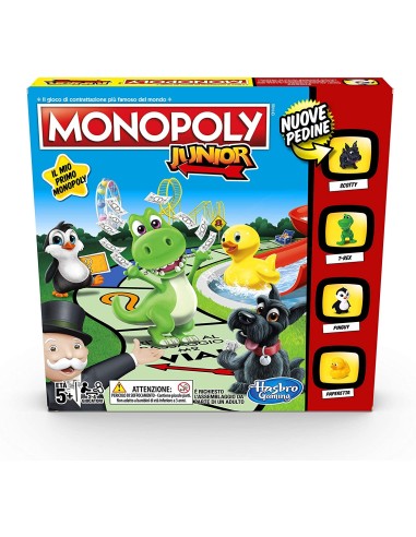 Gioco Monopoly Junior Refresh HASA6984IT00 Hasbro | Futurartshop.com