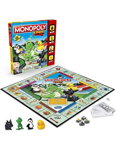 Gioco Monopoly Junior Refresh HASA6984IT00 Hasbro | Futurartshop.com