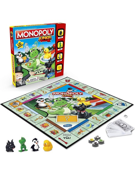 Gioco Monopoly Junior Refresh HASA6984IT00 Hasbro | Futurartshop.com