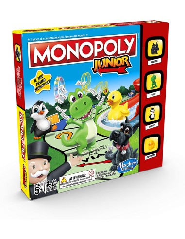 Gioco Monopoly Junior Refresh HASA6984IT00 Hasbro | Futurartshop.com