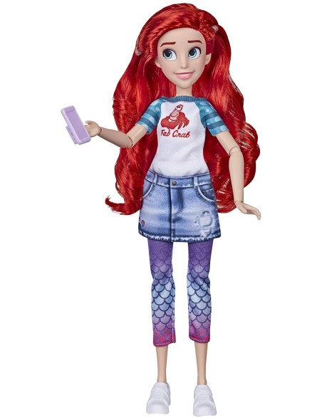 Disney Princess Comfy Squad Bambola Ariel HASE8393EU41/E9160 Hasbro | Futurartshop.com