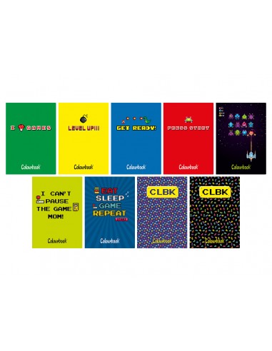 Quadernone Maxi Classic Games Rigo 5MM COL20271 Colourbook- Futurartshop.com