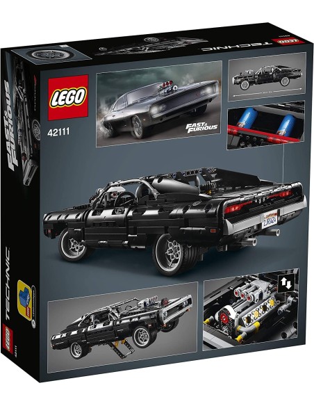 Lego 42111 Dom's Dodge Charger Fast & Furious LEG6288781 Lego | Futurartshop.com
