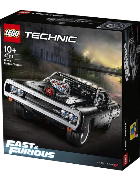 Lego 42111 Dom's Dodge Charger Fast & Furious LEG6288781 Lego | Futurartshop.com