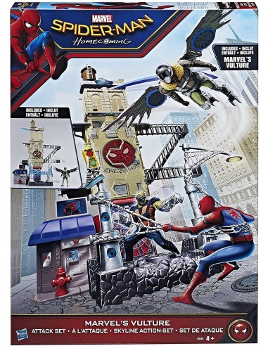 Spider-Man and marvel's vulture action - Set Skyline TOYB9692EU40 Hasbro | Futurartshop.com