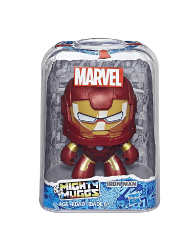 Marvel Mighty Muggs character Iron Man HASE2203ES00/E2122 Hasbro | Futurartshop.com