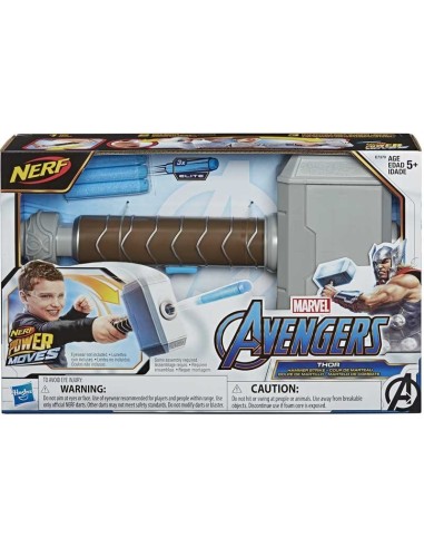Avengers Thor Hammer Technology, Nerf Spear Darts HASE7379EU40 Hasbro | Futurartshop.com