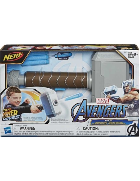 Avengers Thor Hammer Technology, Nerf Spear Darts HASE7379EU40 Hasbro | Futurartshop.com