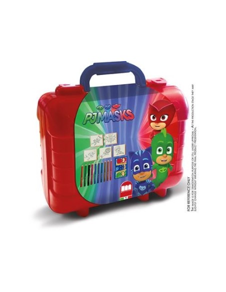 PJ Masks - Valigetta con timbri e pastelli MUL42954 Multiprint | Futurartshop.com