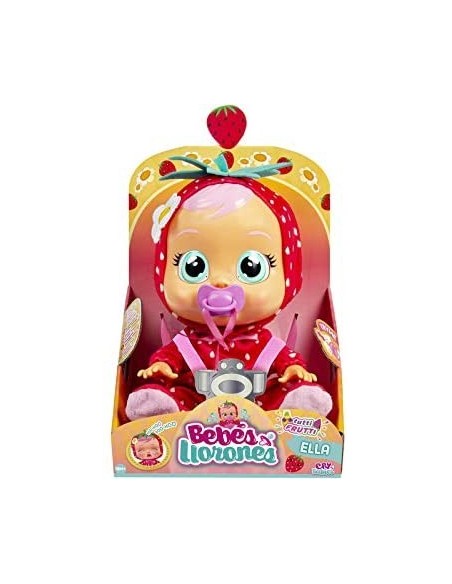 Cry Babies Tutti Frutti Bambola Ella Fragola IMC93812 IMC Toys | Futurartshop.com