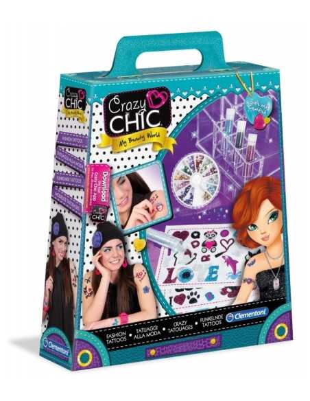 My Crazy chic Tattoo CLE15964 Clementoni | Futurartshop.com