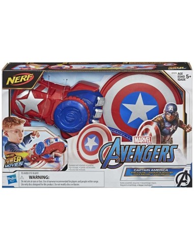 Avengers Power Moves Role Play Captain America Shield Sling HASE7375EU40 Hasbro | Futurartshop.com