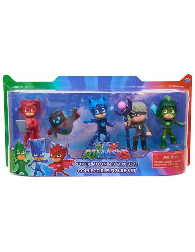 PJ masks - Moon Set with 5 characters collection WON9500/95201 Giochi Preziosi | Futurartshop.com