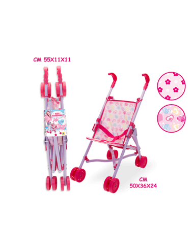 Baby Passeggino ad ombrello in metallo BIM04011847 Toys Garden | Futurartshop.com