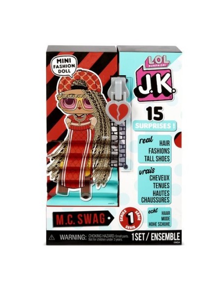LoL Surprise - Mini Bambola JK - M.C. Swag GIOLLUF2000 Giochi Preziosi | Futurartshop.com