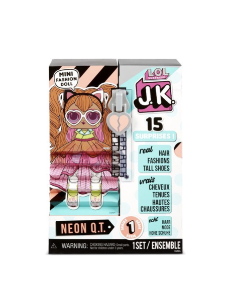 LoL Surprise - Mini Doll JK - Neon-Q. T GIOLLUF2000-2 Giochi Preziosi | Futurartshop.com
