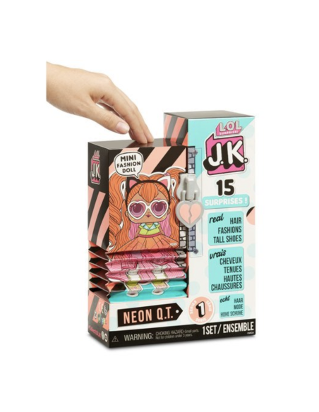 LoL Surprise - Mini Bambola JK - Neon Q.T GIOLLUF2000-2 Giochi Preziosi | Futurartshop.com
