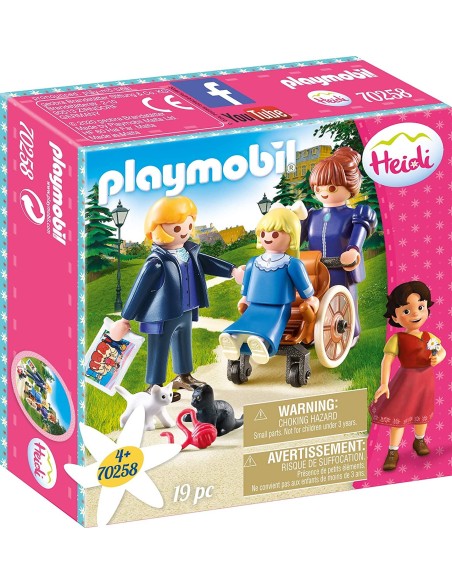 PlayMobil 70258 Heidi, Clara, with her Pappà PLA70258 Playmobil | Futurartshop.com