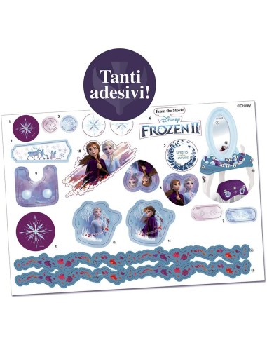 Frozen 2 - Specchiera con gambe e sgabello GRAGG-02410 Grandi giochi | Futurartshop.com