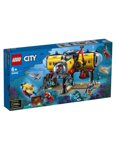 Lego city 60265 - Base for explorations of the ocean LEG6288862 Lego | Futurartshop.com