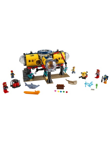Lego city 60265 - Base for explorations of the ocean LEG6288862 Lego | Futurartshop.com