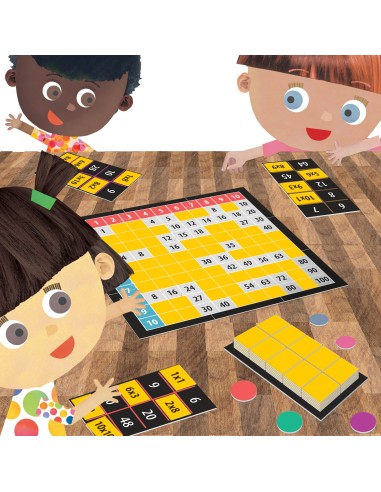 Grande Gara delle Tabelline – Gioco Educativo di Matematica HEAIT25428 Headu | Futurartshop.com