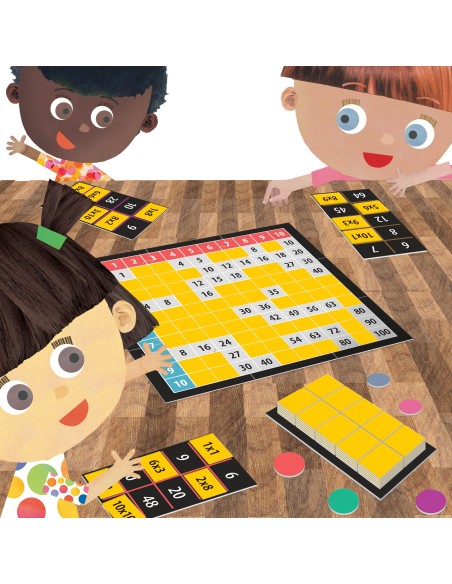 Grande Gara delle Tabelline – Gioco Educativo di Matematica HEAIT25428 Headu | Futurartshop.com