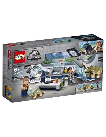 Lego 75939 - Il laboratorio del Dottor Wu fuga dei baby dinosauri​ LEG75939 Lego | Futurartshop.com
